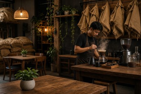 Goni Coffee Tempat Ngopi Unik dengan Konsep yang Menarik